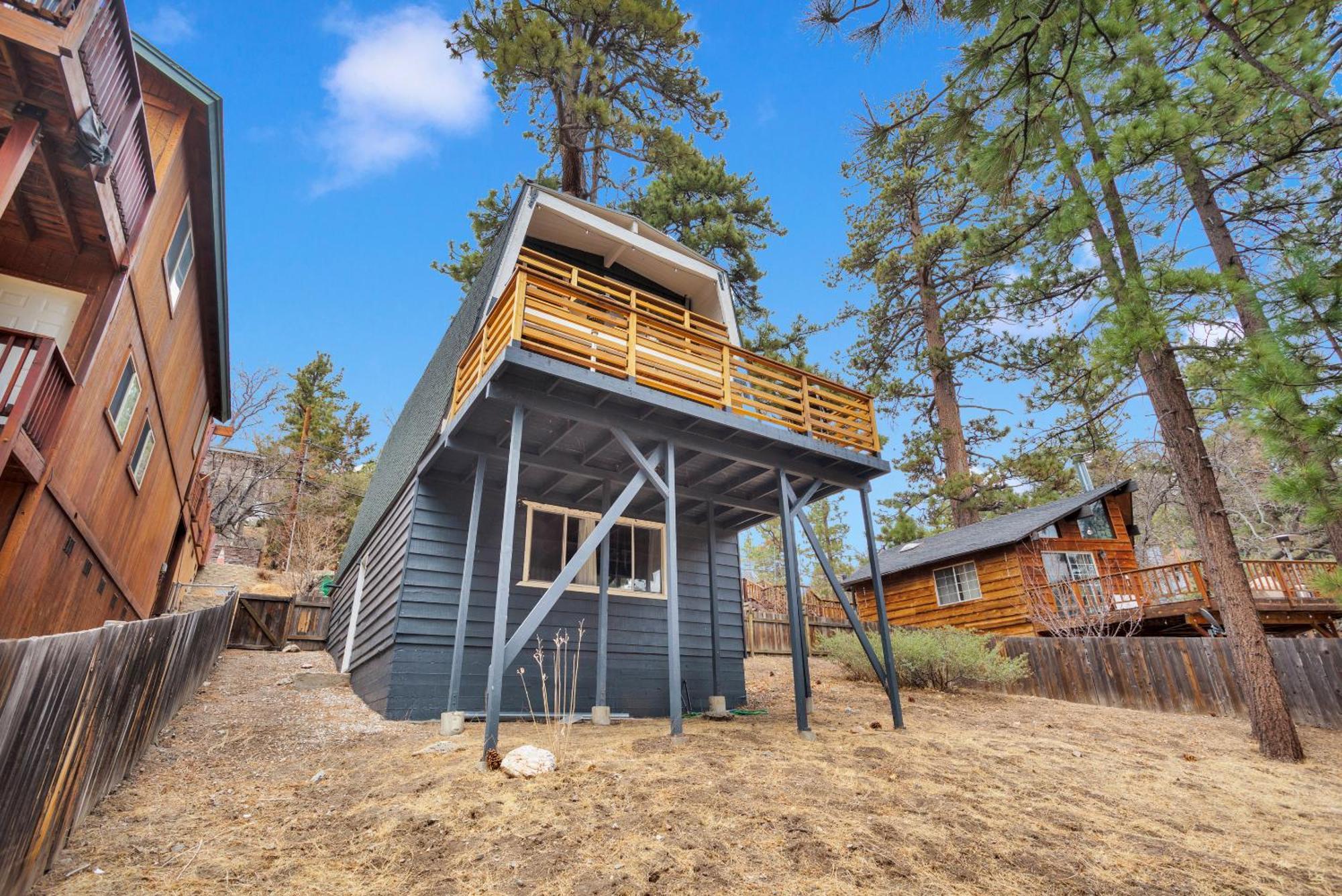 Cozy Crescent Tree Cabin Near Bear Mountain Big Bear Lake Exterior foto